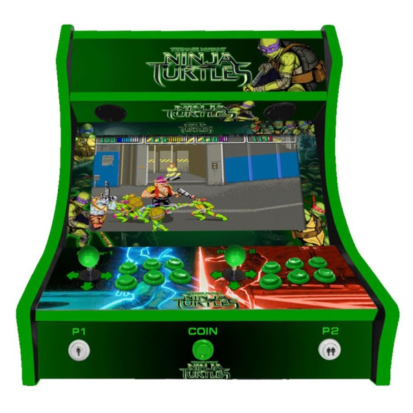 2 Player Bartop Arcade Machine -  TMNT